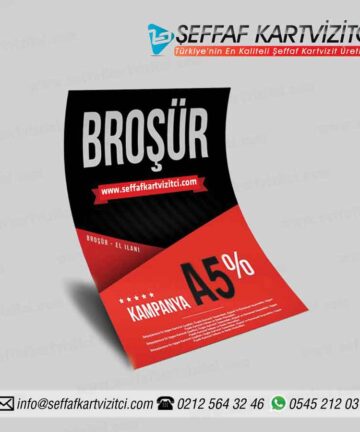 a5 broşür